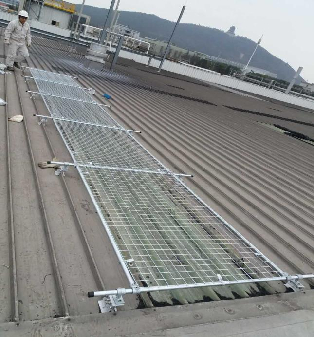 陶氏化學湖州屋面天窗防護案例